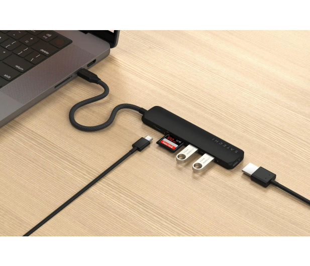 Satechi 6-in-1 USB-C Slim Multiport Adapter USB-C STP6SK - 1358266 - zdjęcie 4